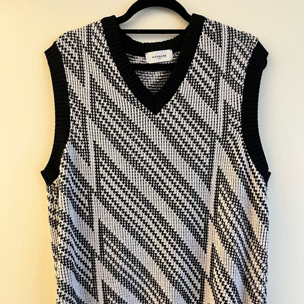 Coach Sweater Vest